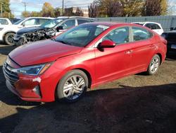 Hyundai salvage cars for sale: 2019 Hyundai Elantra sel