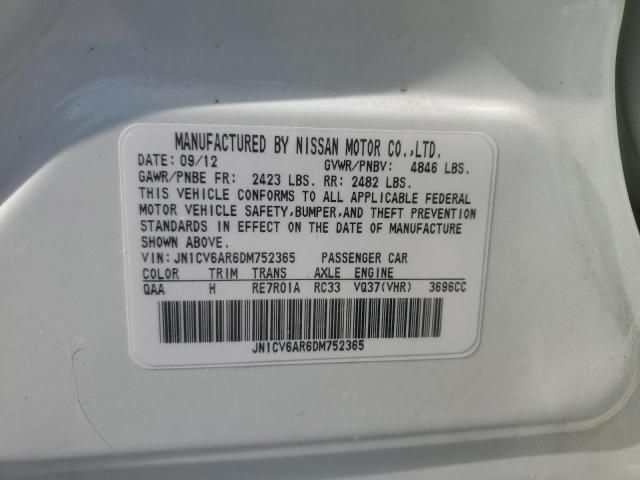 2013 Infiniti G37