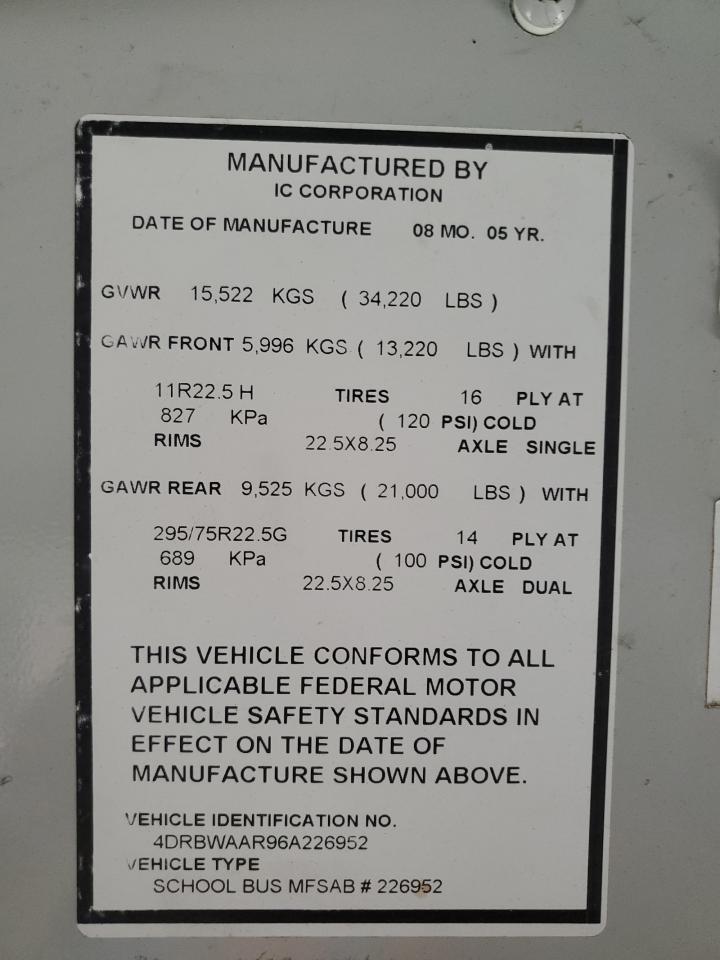2006 Ic Corporation 3000