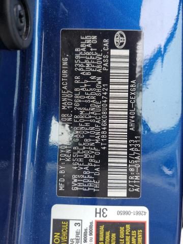 2008 Toyota Camry Hybrid