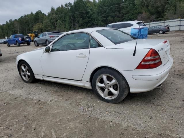 2001 Mercedes-Benz SLK 320