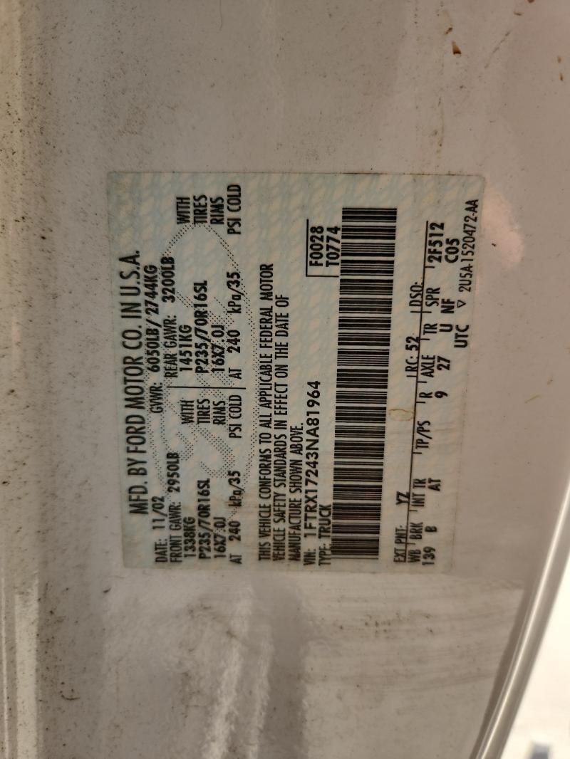 2003 Ford F150