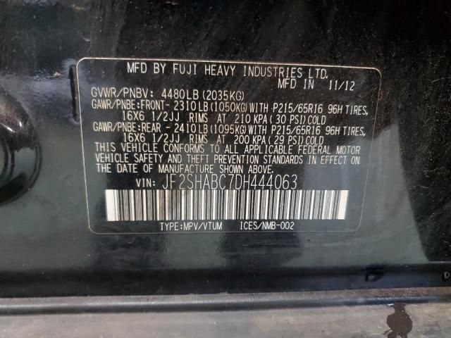 2013 Subaru Forester 2.5X