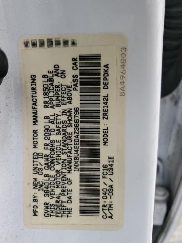 2010 Toyota Corolla Base