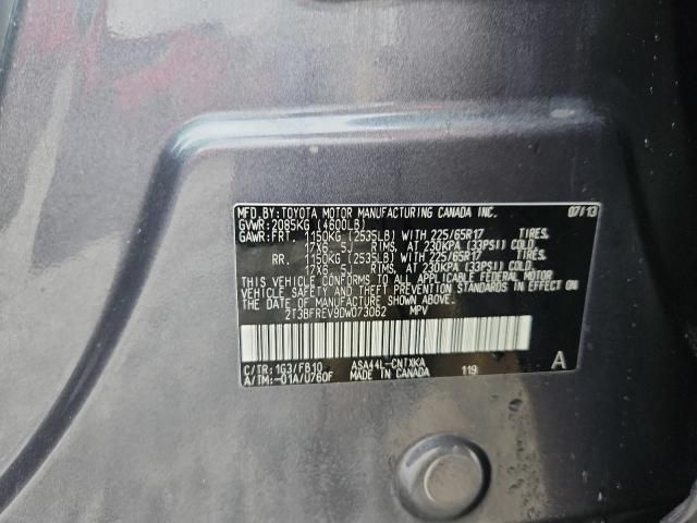 2013 Toyota Rav4 LE
