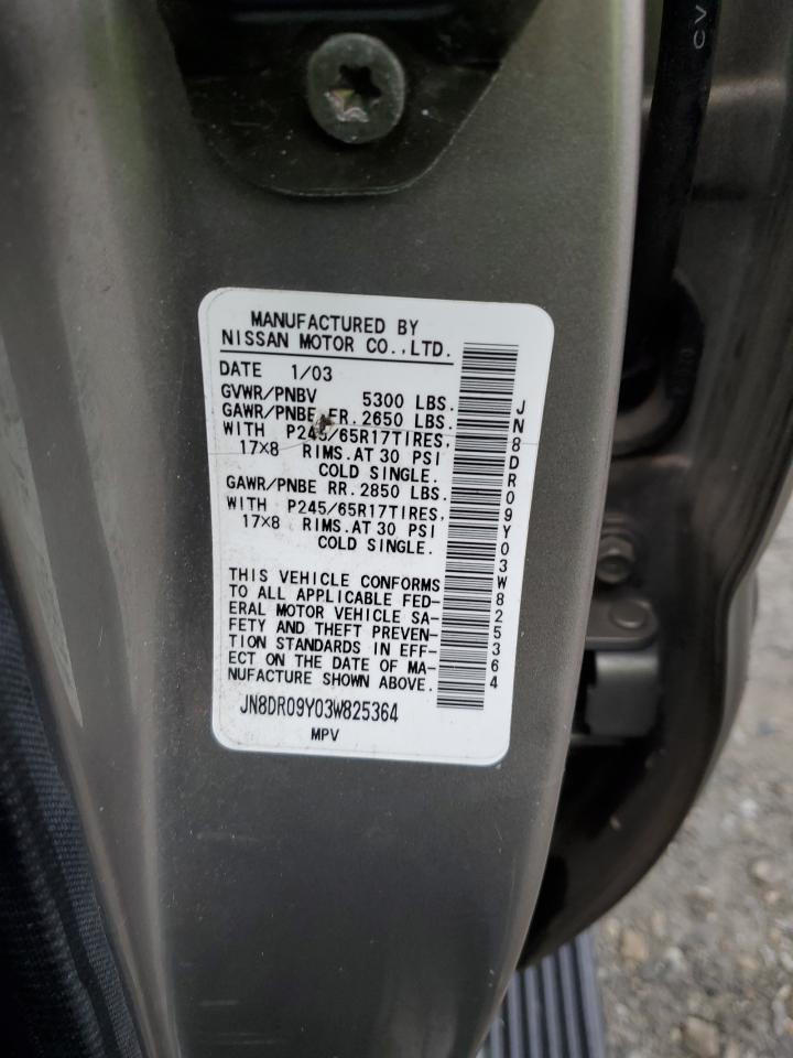 2003 Niss Pathfinder se