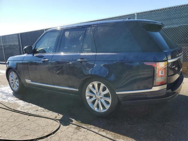 2016 Land Rover Range Rover HSE