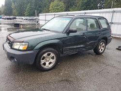 Salvage cars for sale from Copart Arlington, WA: 2004 Subaru Forester 2.5X