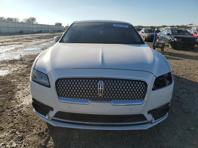 2019 Lincoln Continental Select