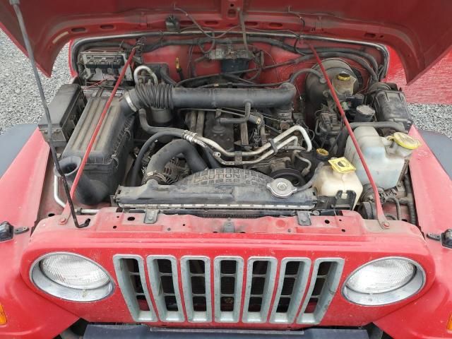 2001 Jeep Wrangler / TJ Sport