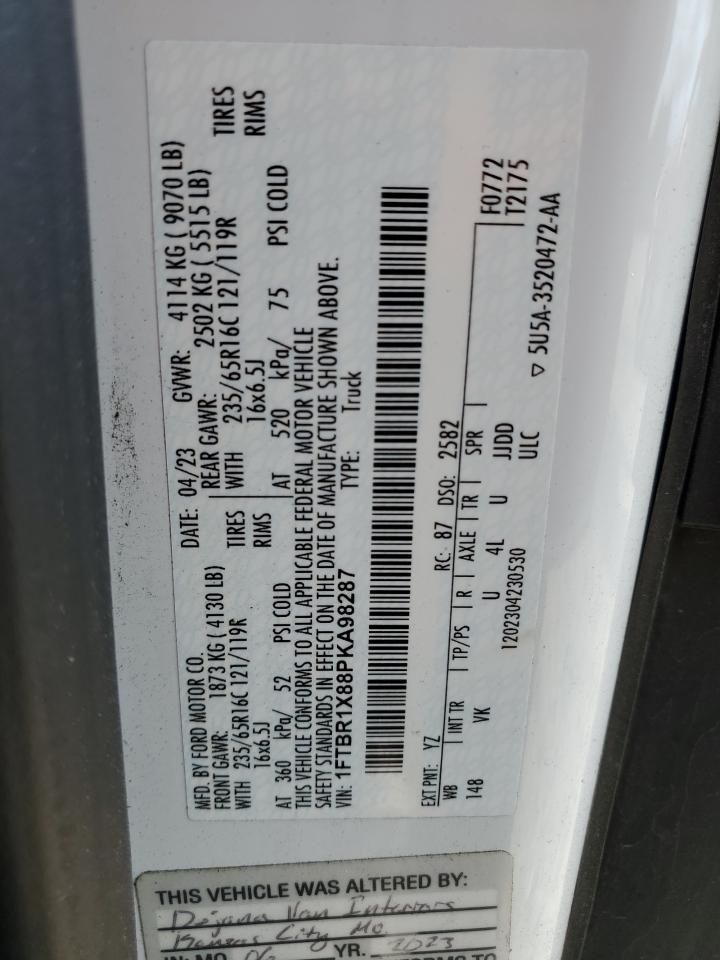 2023 Ford Transit T-250