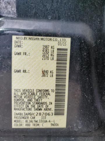 2015 Nissan Altima 3.5S