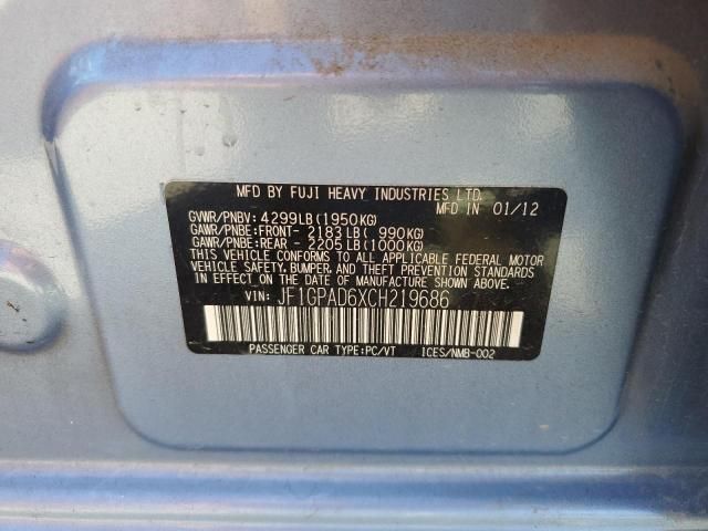 2012 Subaru Impreza Premium