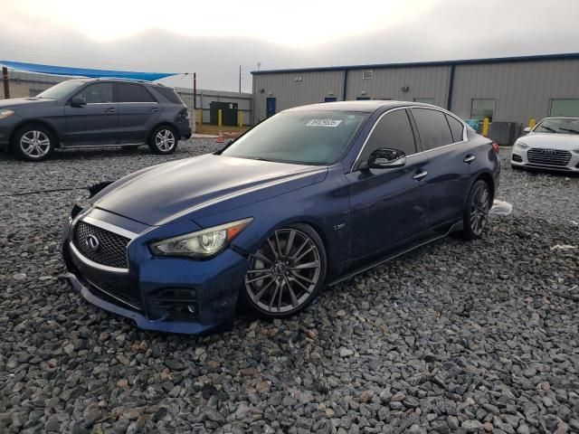 2016 Infiniti Q50 red Sport 400