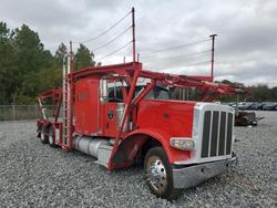 Salvage Trucks for sale at auction: 2019 Peterbilt 389 Car Carrier Truck With Car Carrier Trailer