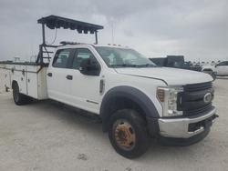 Ford Vehiculos salvage en venta: 2019 Ford F550 Super Duty Utility / Service Truck
