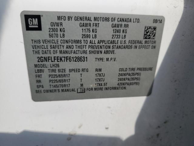 2015 Chevrolet Equinox lt