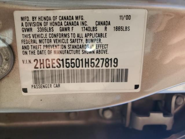 2001 Honda Civic LX
