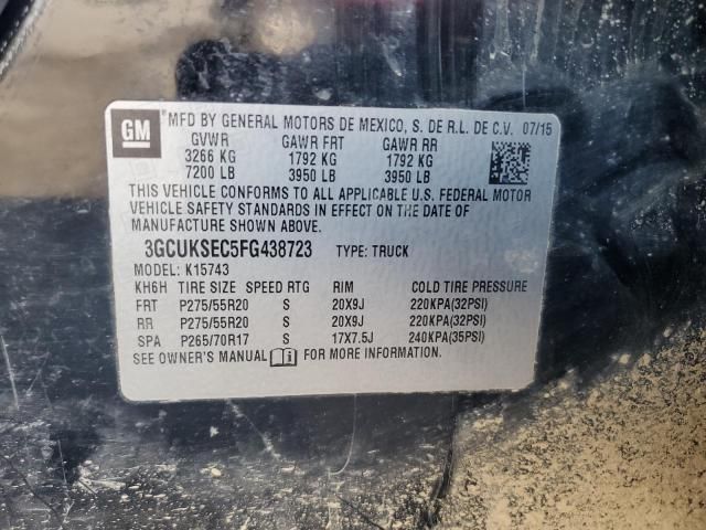2015 Chevrolet Silverado K1500 LTZ
