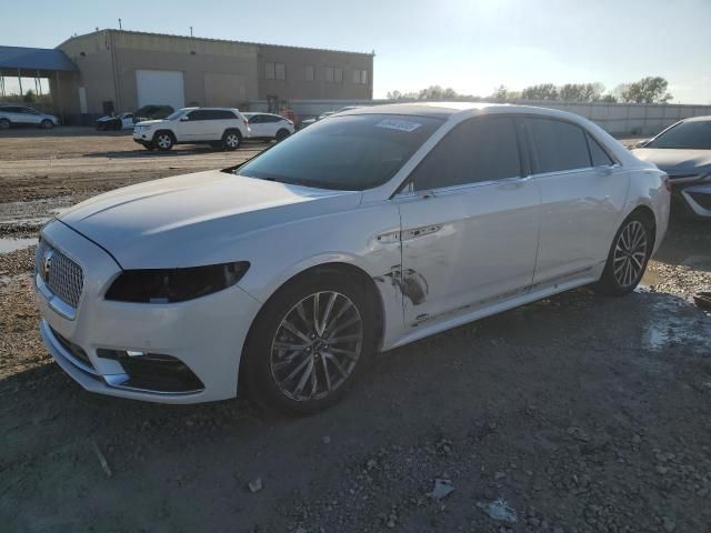 2019 Lincoln Continental Select