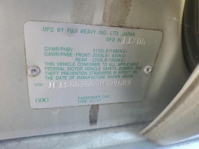 2007 Subaru Forester 2.5x