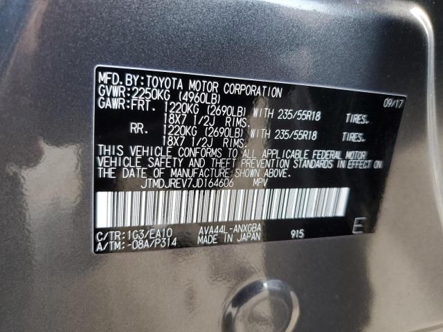2018 Toyota Rav4 HV Limited