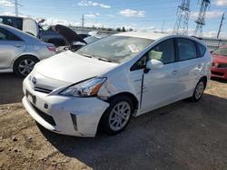 Toyota Prius v salvage cars for sale: 2012 Toyota Prius v