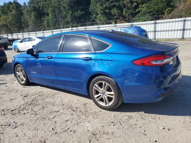 2018 Ford Fusion SE Hybrid