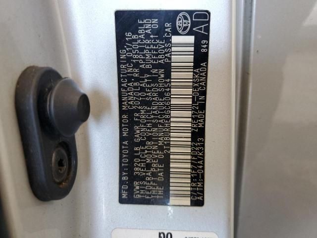 2016 Toyota Corolla l