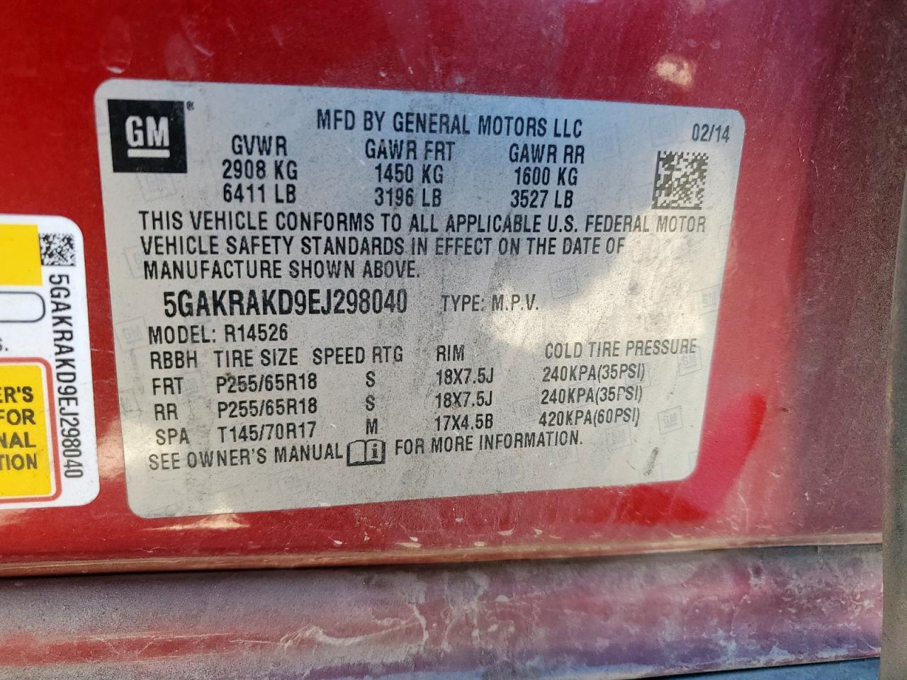 2014 Buick Enclave