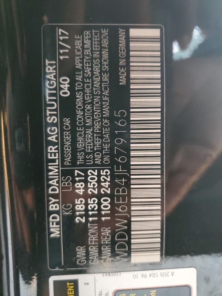 2018 Mercedes-Benz C 43 4matic amg