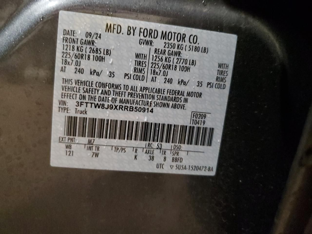 2024 Ford Maverick xlt