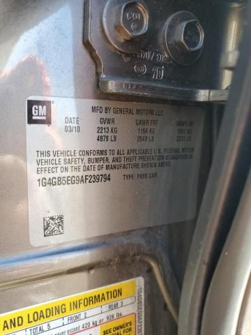 2010 Buick Lacrosse CX