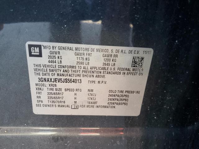 2018 Chevrolet Equinox lt