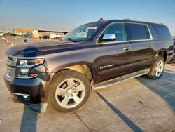 Chevrolet Suburban salvage cars for sale: 2016 Chevrolet Suburban C1500 LTZ