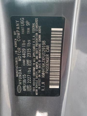 2015 Hyundai Genesis Coupe 3.8l