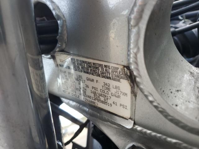 1993 Kawasaki ZX600 E