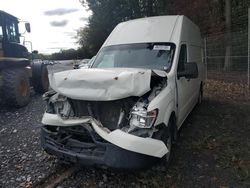 Salvage trucks for sale at York Haven, PA auction: 2018 Nissan NV 2500 S