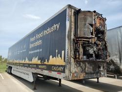 Salvage trucks for sale at Eldridge, IA auction: 2021 Utility Refrigerated Van Trailer