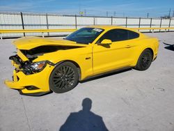 Salvage cars for sale from Copart Haslet, TX: 2015 Ford Mustang gt