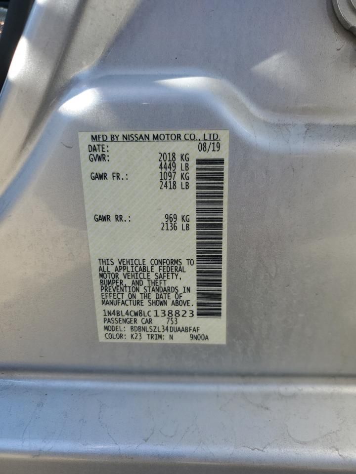 2020 Nissan Altima sr