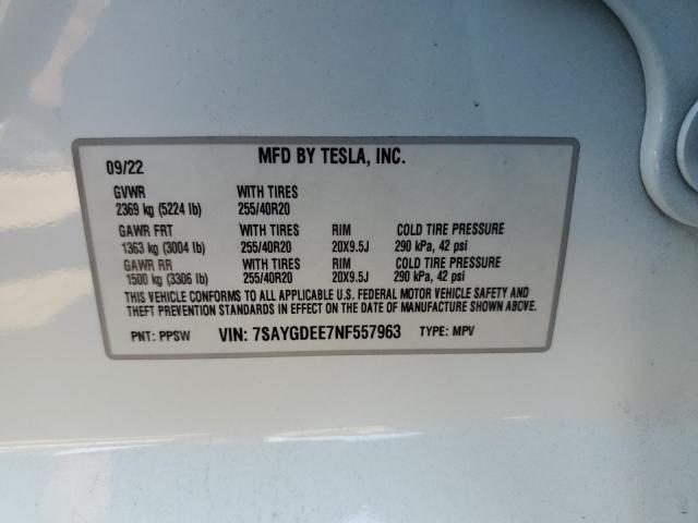 2022 Tesla Model y