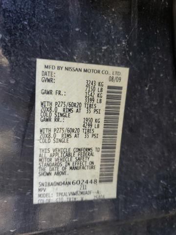 2010 Nissan Armada se