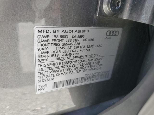 2017 Audi Q7 Premium Plus