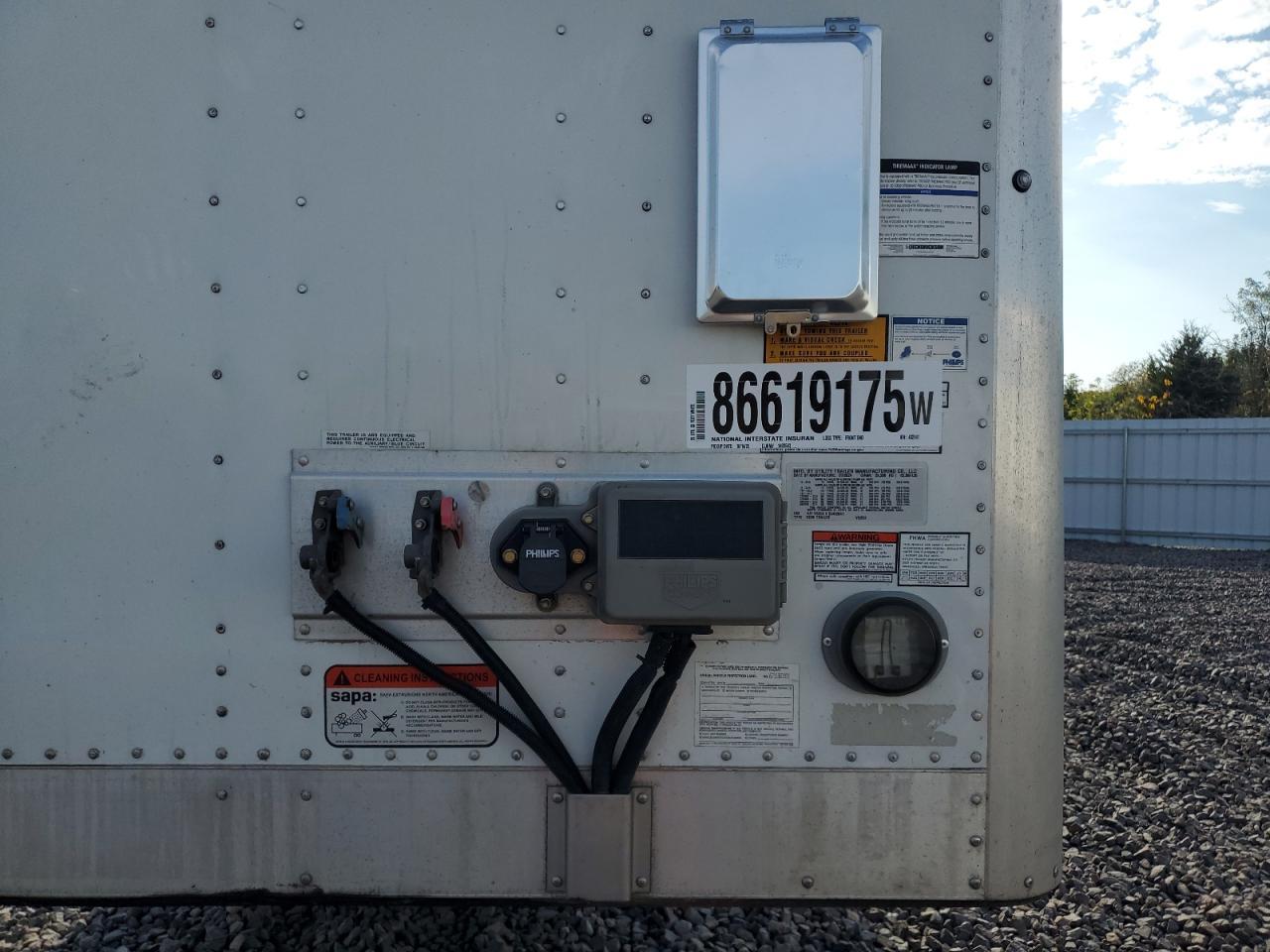 2025 Utility VS2DX DRY Van Trailer