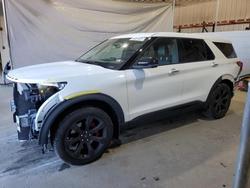 Salvage cars for sale from Copart Candia, NH: 2022 Ford Explorer st
