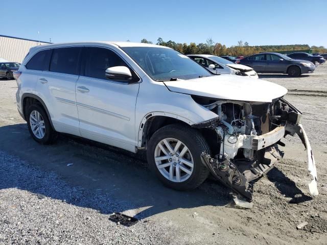 2015 Toyota Highlander le