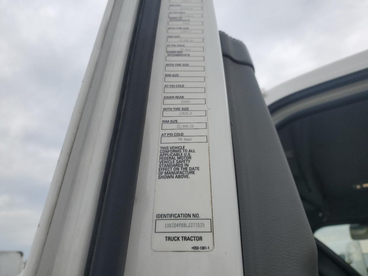 2020 Kenworth T880 Semi Truck