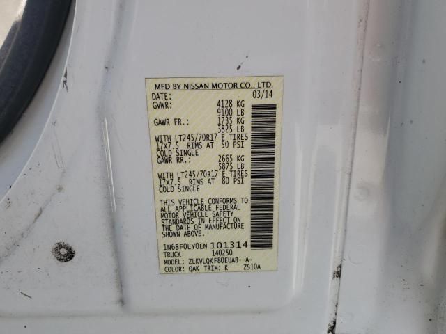 2014 Nissan NV 2500