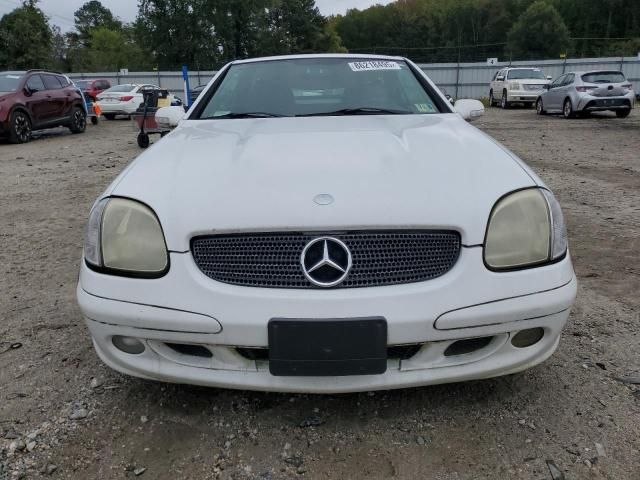 2001 Mercedes-Benz SLK 320
